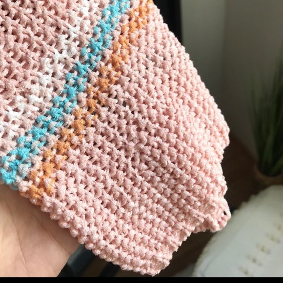 BNWOT POL Oversized Pink Striped Cardigan. - Picture 7 of 16